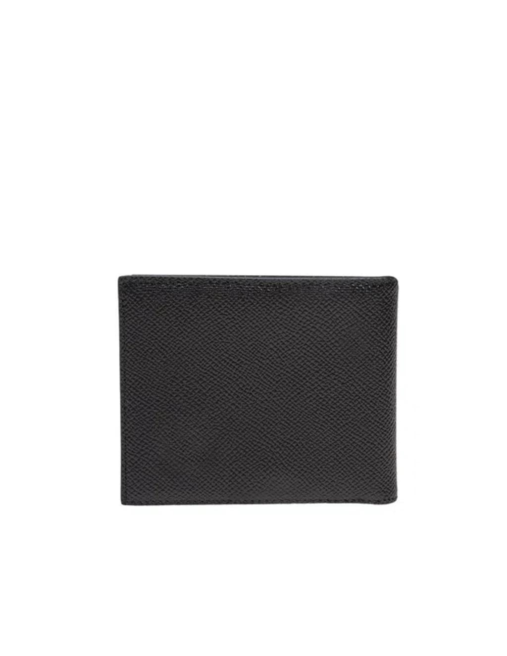 Dolce E Gabbana Black Leather Wallet Product Image