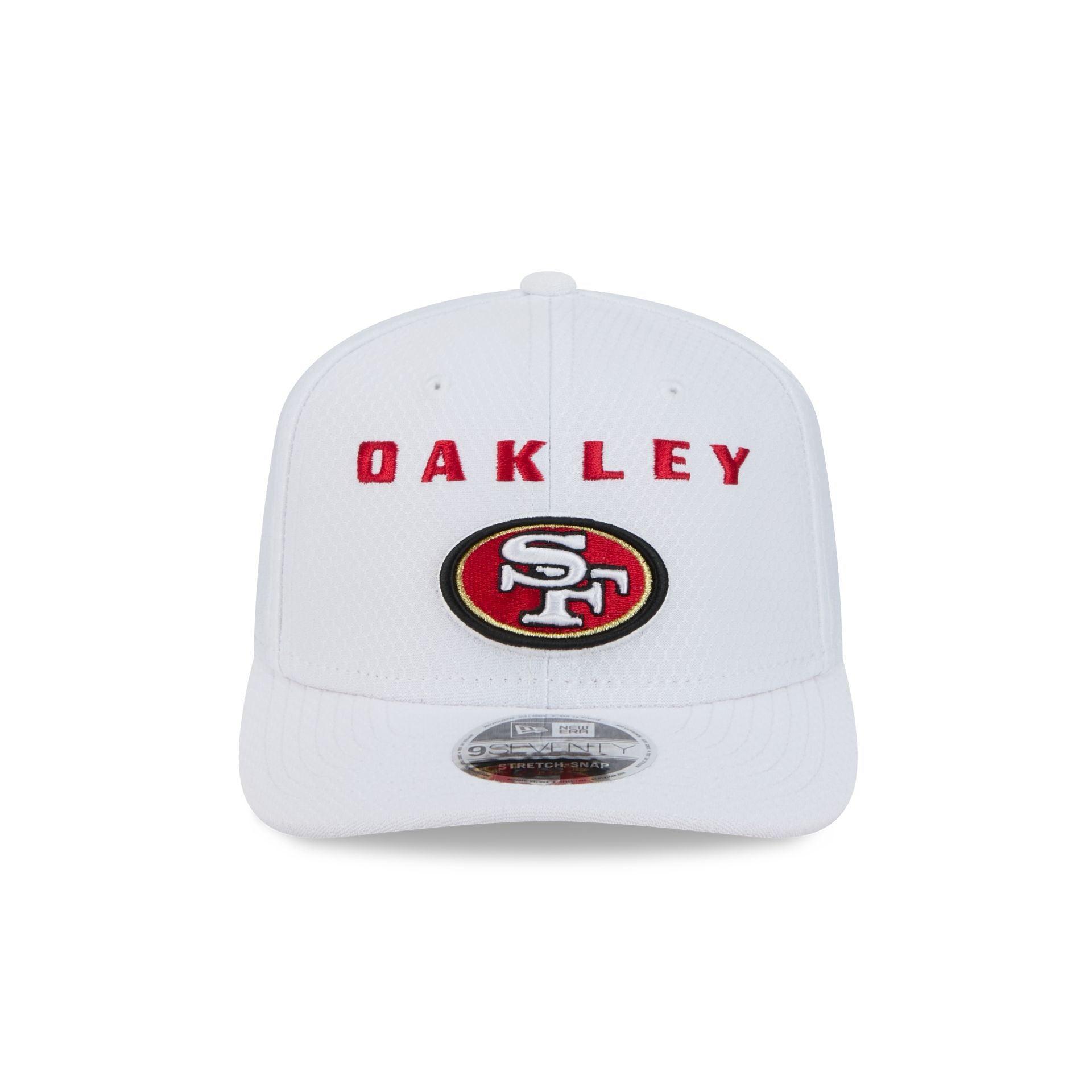 Oakley x San Francisco 49ers White 9SEVENTY Stretch-Snap Hat Male Product Image