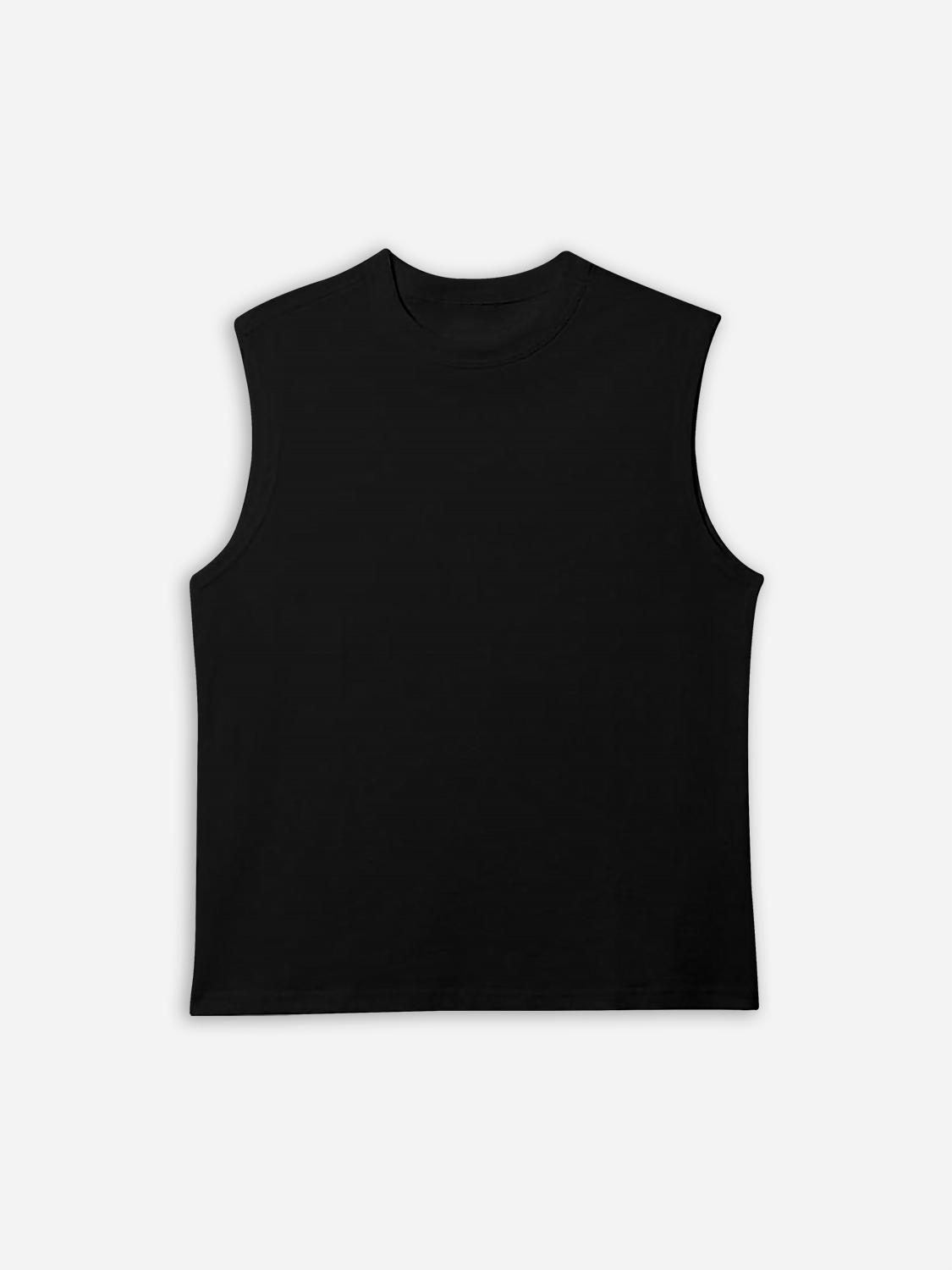 Sopula Men's Oversized Heavyweight Cotton Tank Tops Sleeveless Shirt Product Image