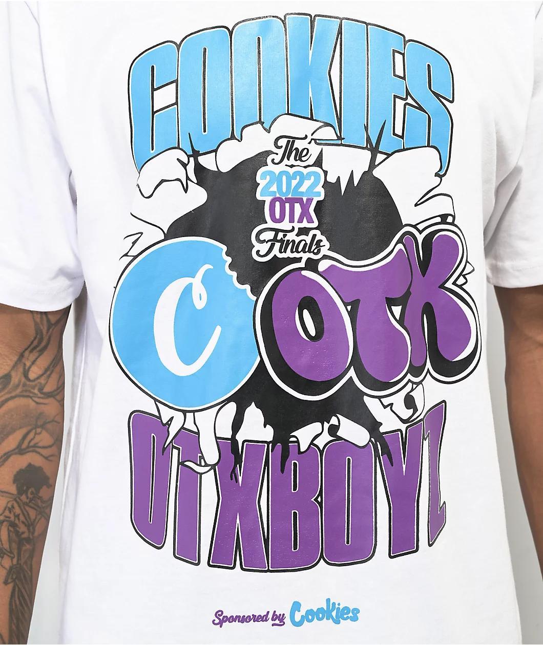 Cookies x OTXBOYZ Finals White T-Shirt Product Image