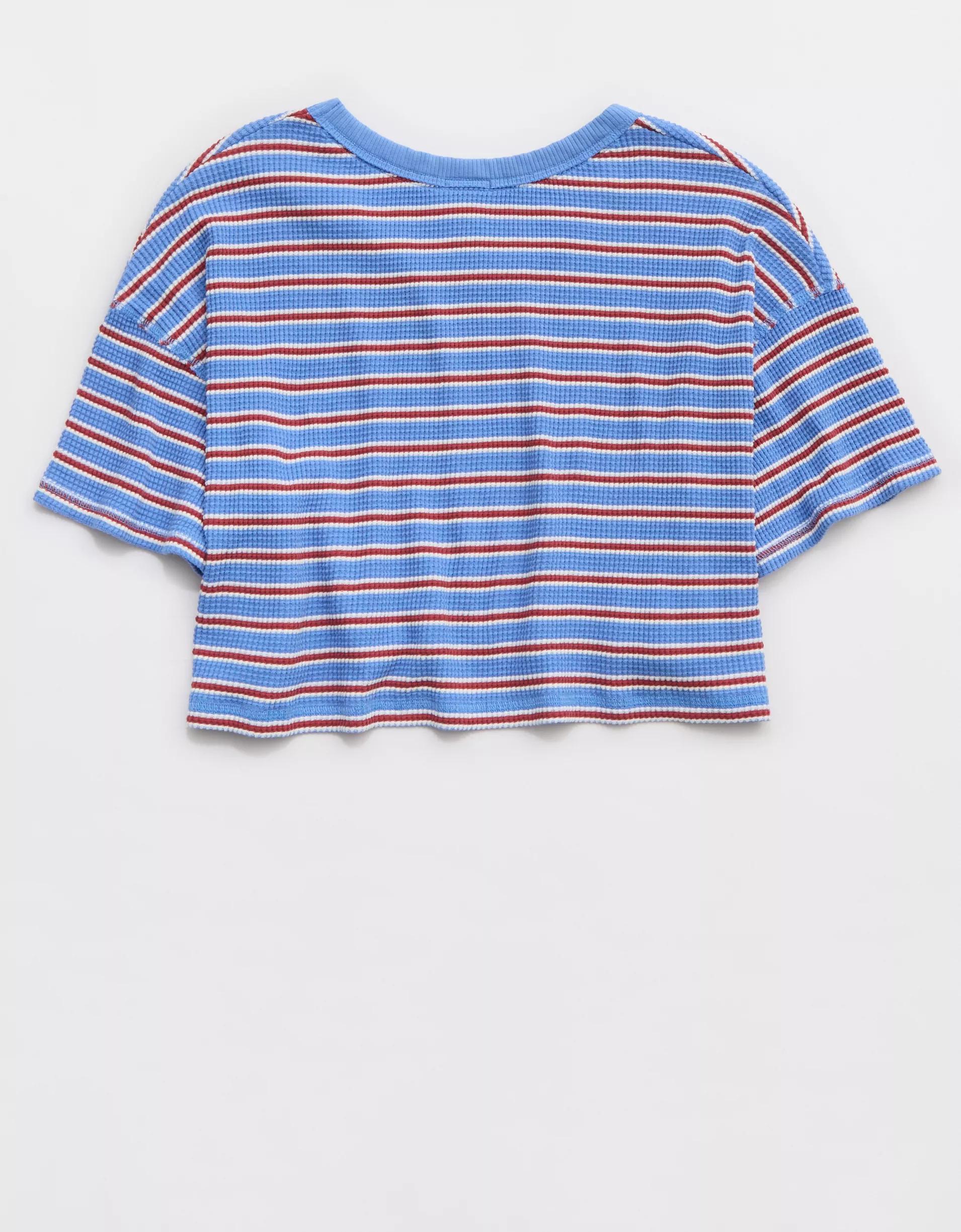 OFFLINE By Aerie Wow! Waffle Scoop T-Shirt Product Image