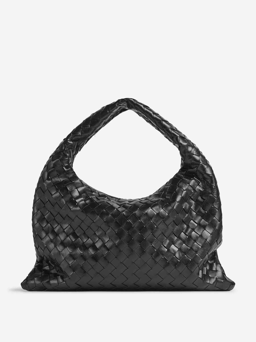 BOTTEGA VENETA Hop Crossbody Bag In Black Product Image