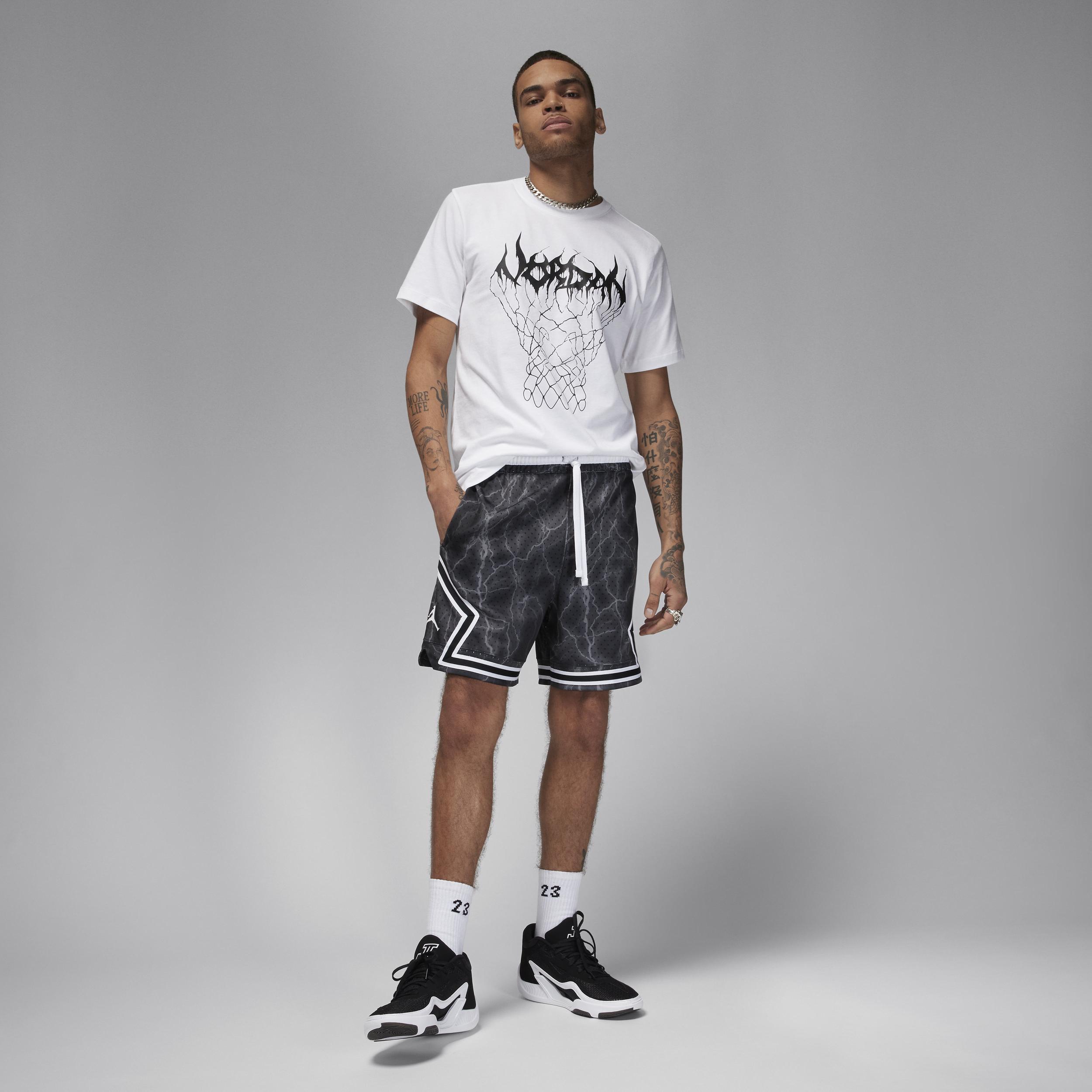 Jordan Mens Jordan Dri-FIT Sport AOP Diamond Shorts - Mens Product Image