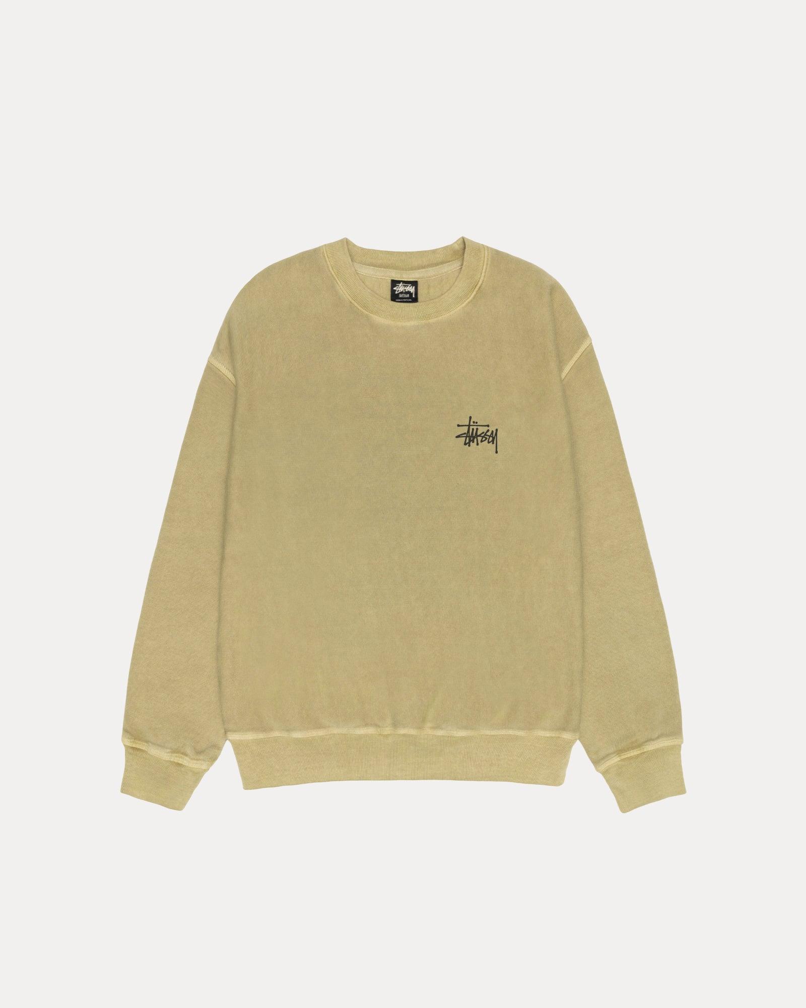 BASIC STÜSSY CREW PIGMENT DYED Male Product Image