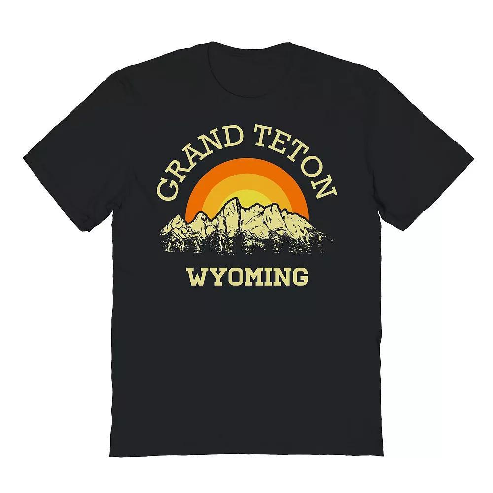 Men's Country Parks Grand Teton 2 Graphic Tee, Size: XXL, Black Product Image