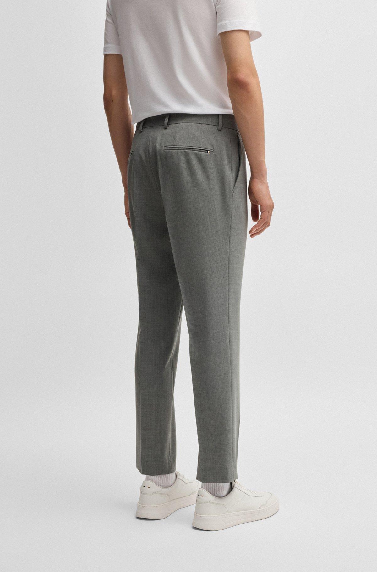 Slim-fit trousers in super-stretch cloth Product Image