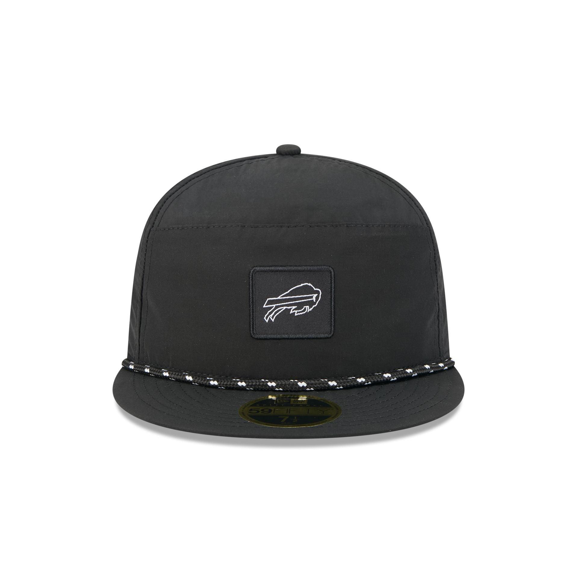 Buffalo Bills 2025 Sideline Hot Weather Black 59FIFTY Fitted Hat Male Product Image
