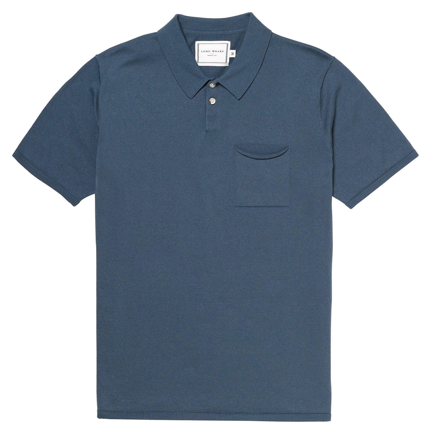 SeaWell™ Knit Pocket Polo Male Product Image