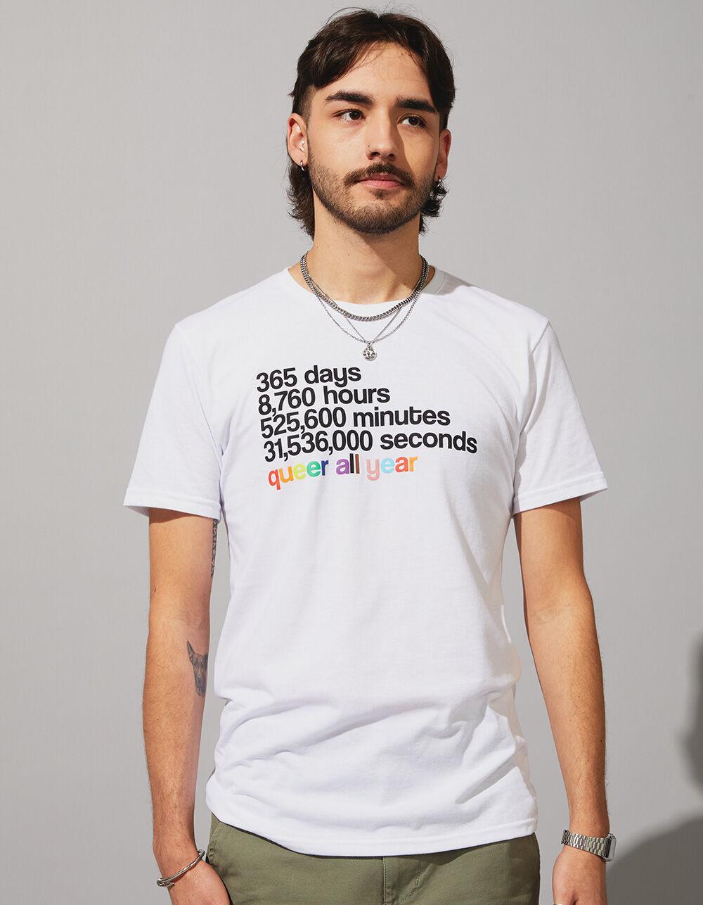 THE PHLUID PROJECT All Year Pride Tee - WHITE Product Image