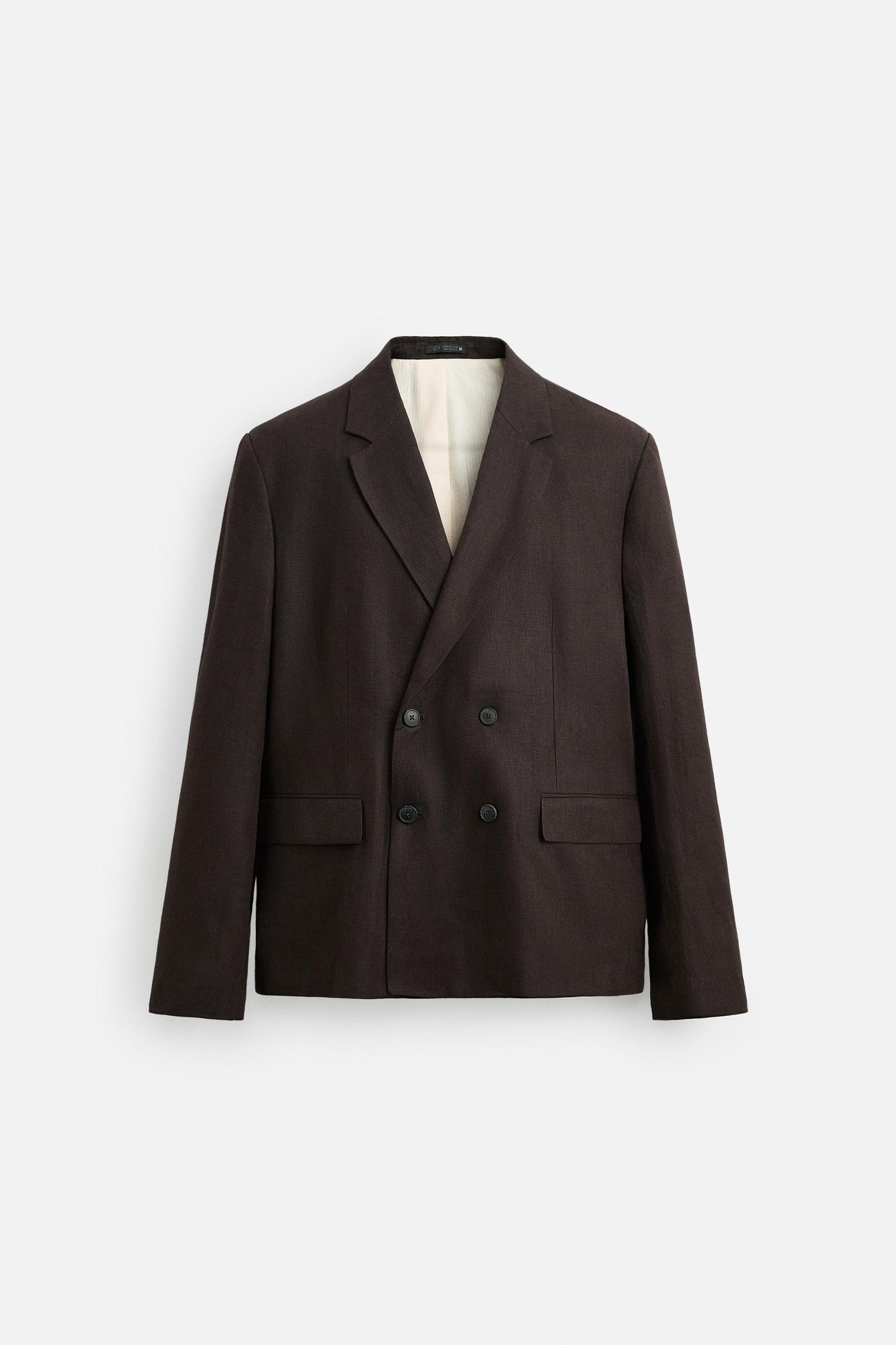 SUIT JACKET IN 100% LINEN Product Image