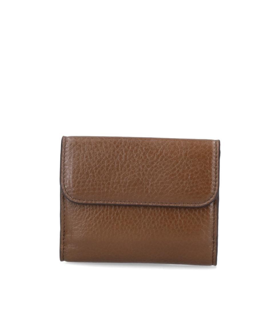 CHLOÉ Three-fold Wallet In Metallic Product Image