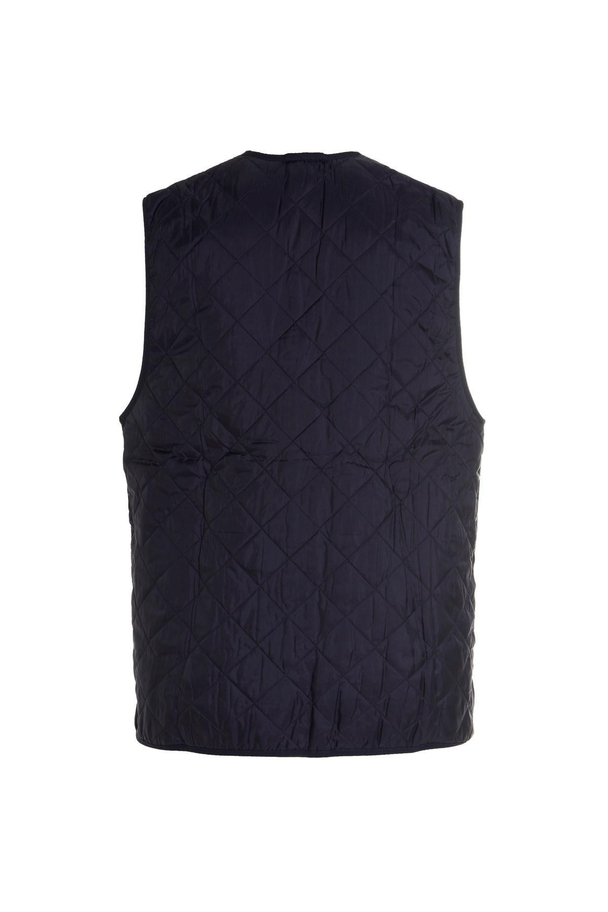 BARBOUR Quilted Vest In Blue Product Image