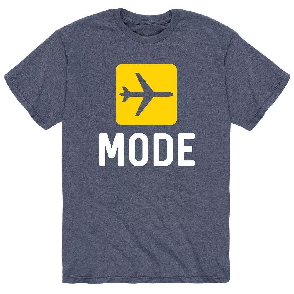 Men's Travel Mode Tee, Size: XXL, Blue Product Image