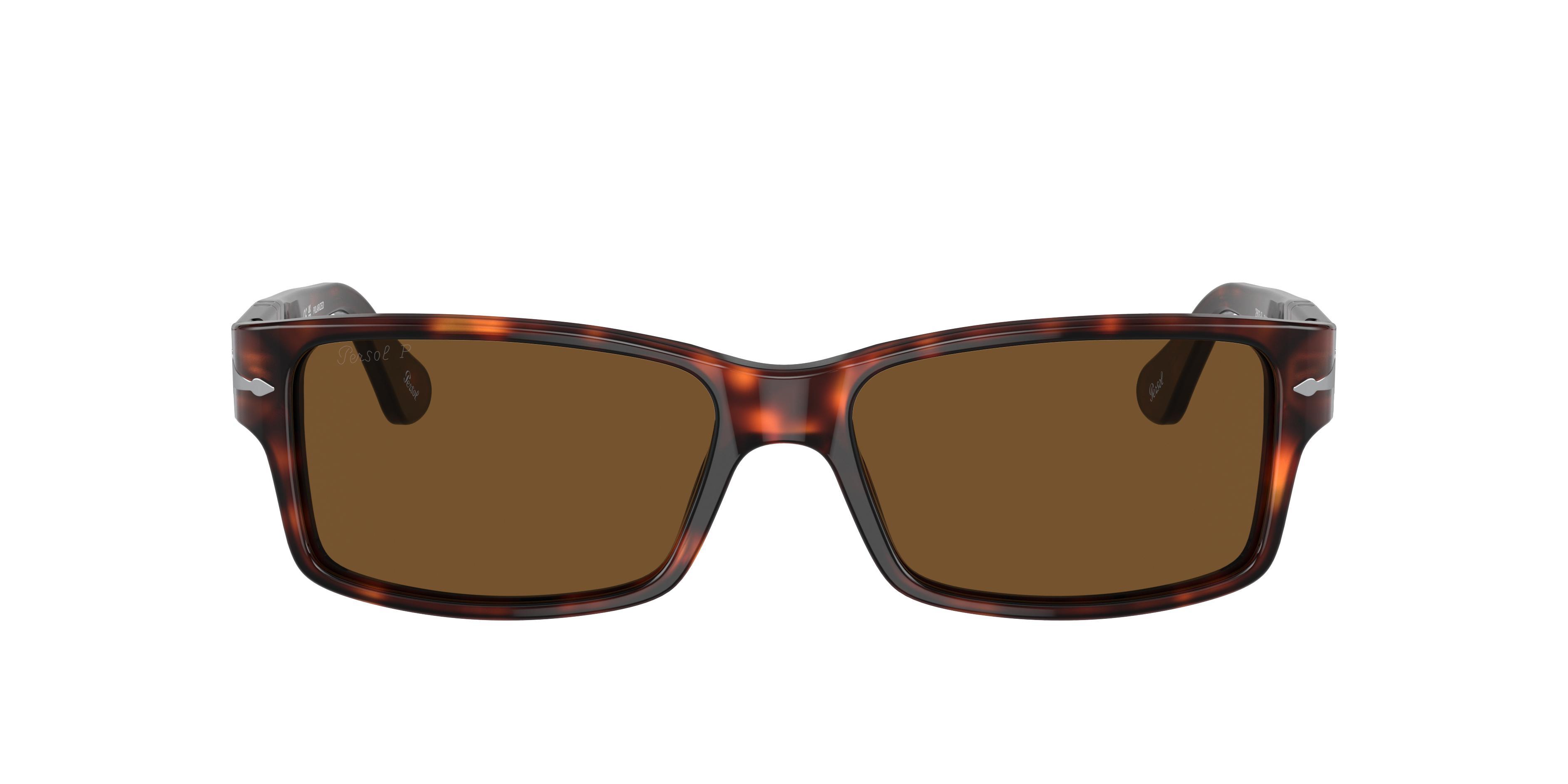 Persol Mens PO2803S 58mm Rectangle Polarized Sunglasses Product Image