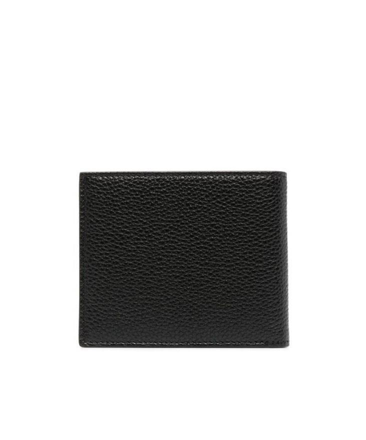 TOM FORD Men's Grained Leather T-line Bifold Wallet In Black Product Image