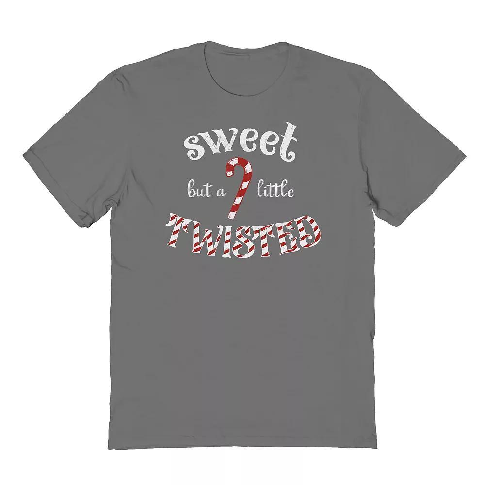 Men's Sweet but Twisted Graphic Tee, Women's, Size: Medium, Grey Product Image