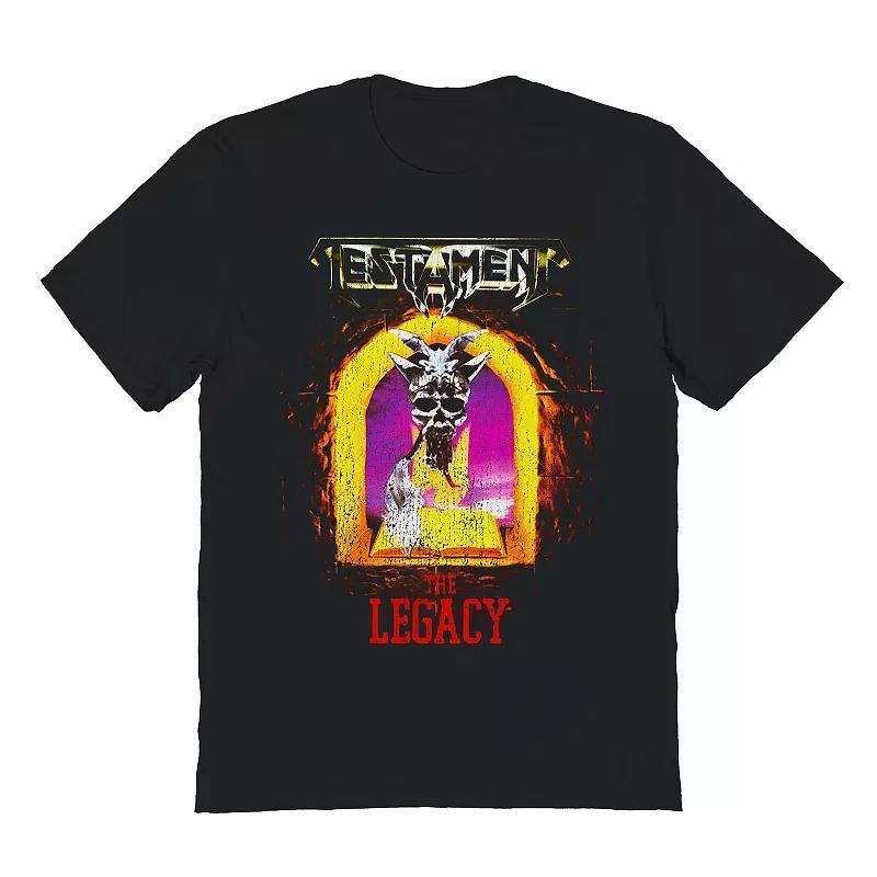 Men's Testament The Legacy Graphic Tee, Size: Medium, Black Product Image