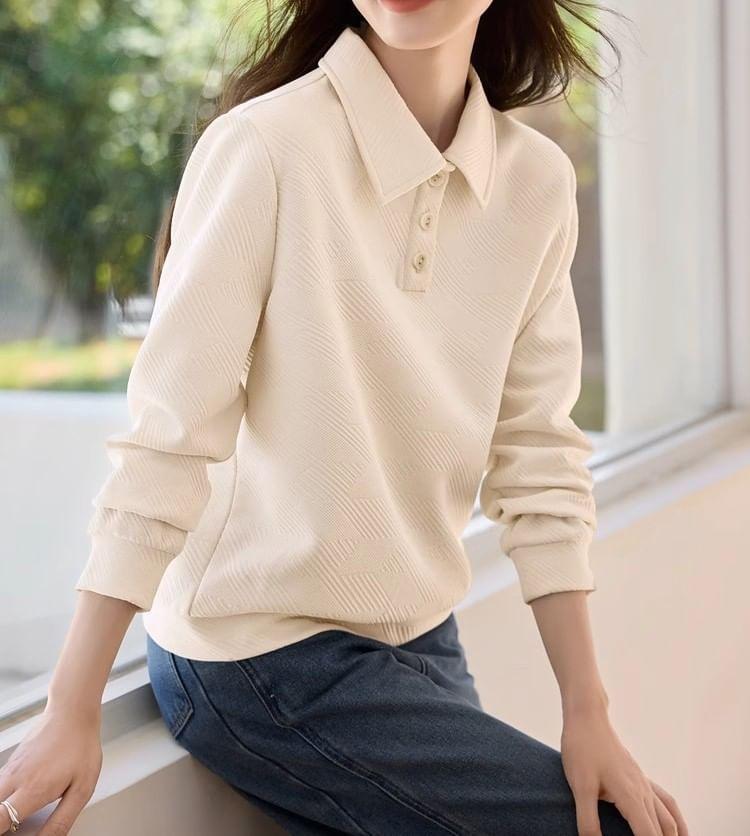 Plain Polo Pullover Product Image