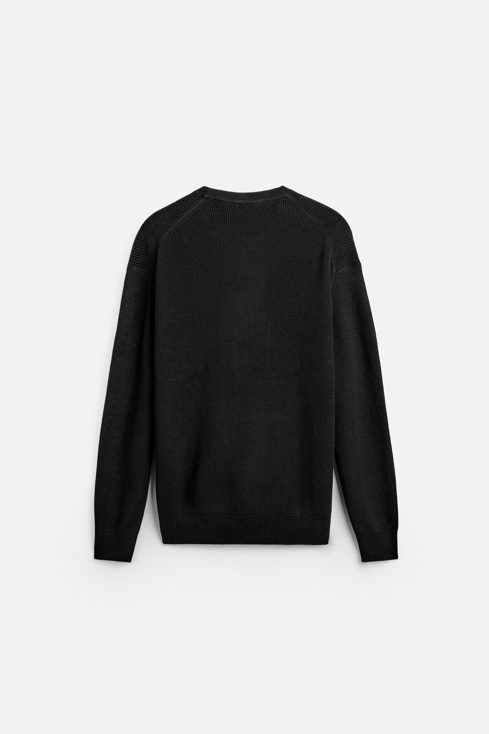 BASIC PURL KNIT SWEATER Product Image