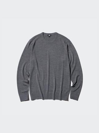 Mens Merino Sweater Small UNIQLO US Product Image