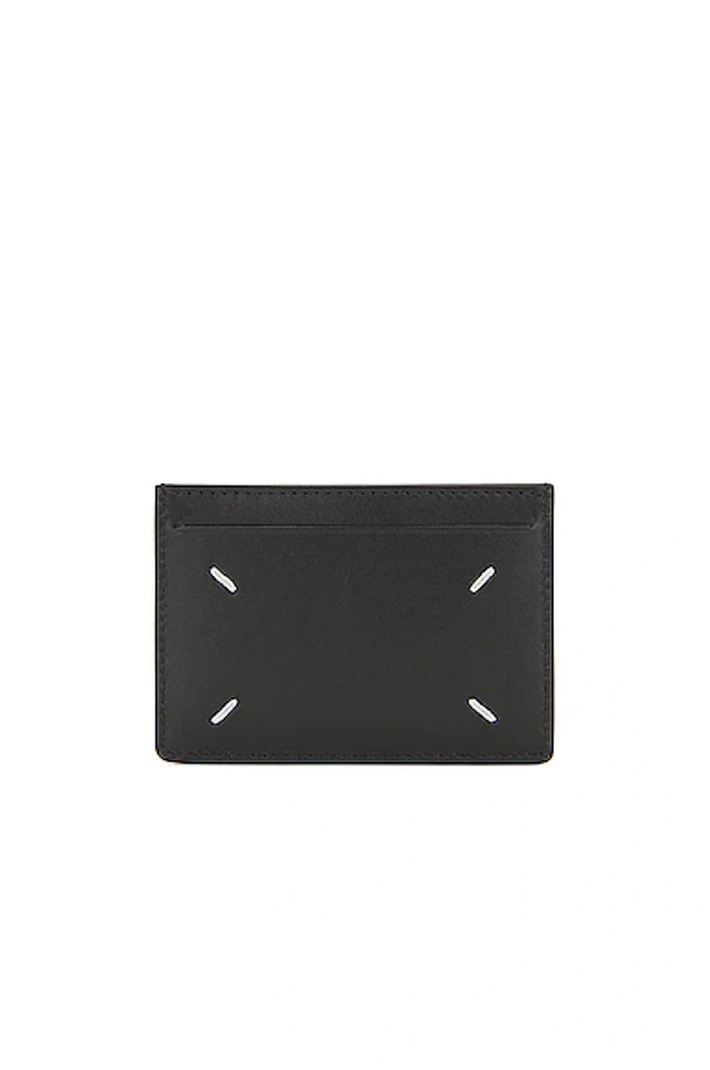 MAISON MARGIELA Card Holder In Black Product Image