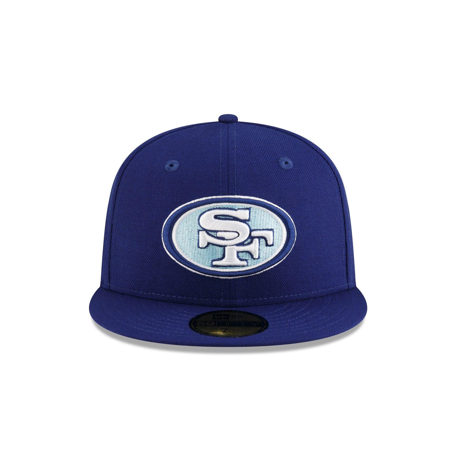 Just Caps Dark Royal San Francisco 49ers 59FIFTY Fitted Hat Male Product Image