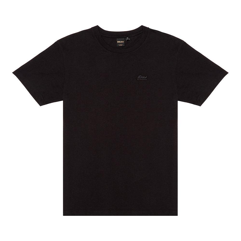 Standard Embroidered Tee - Black Product Image