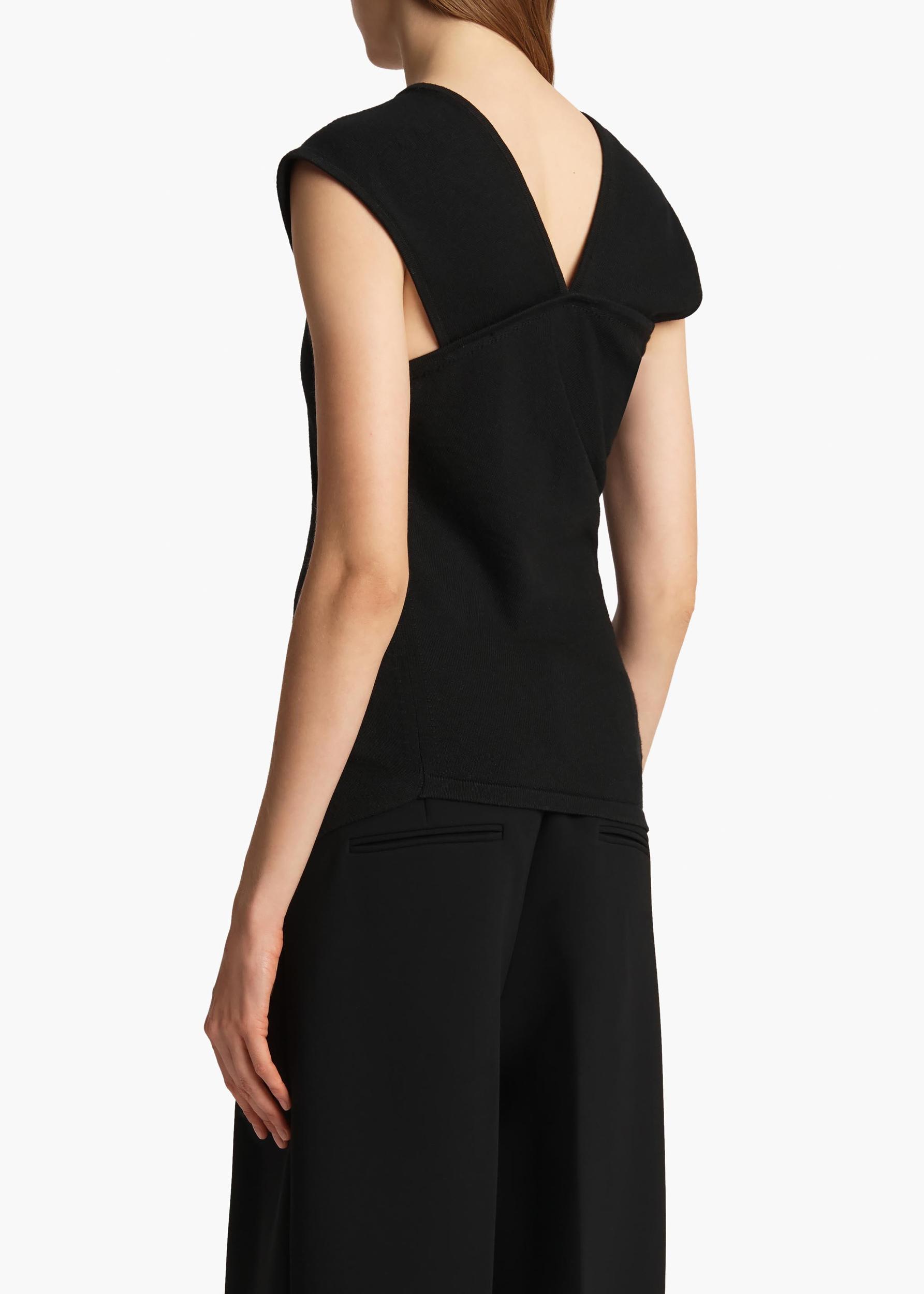 Josif Top in Black Product Image