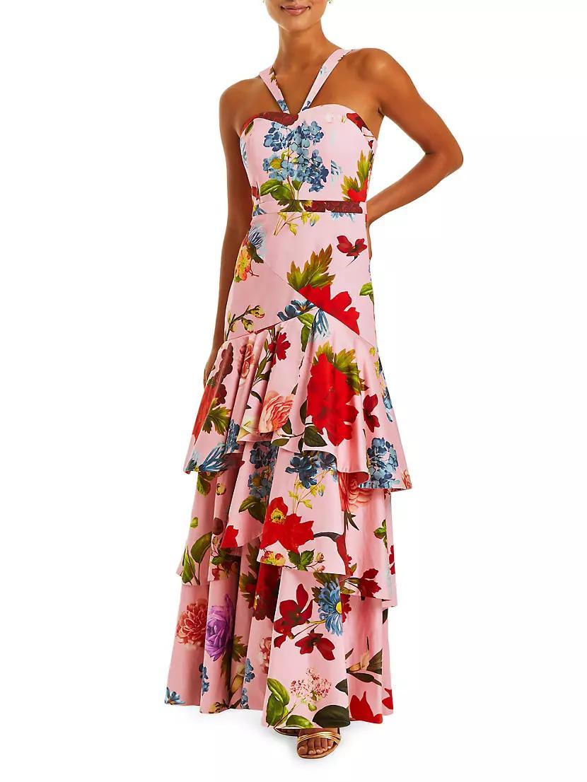 Victoria Tiered Floral Dress Product Image