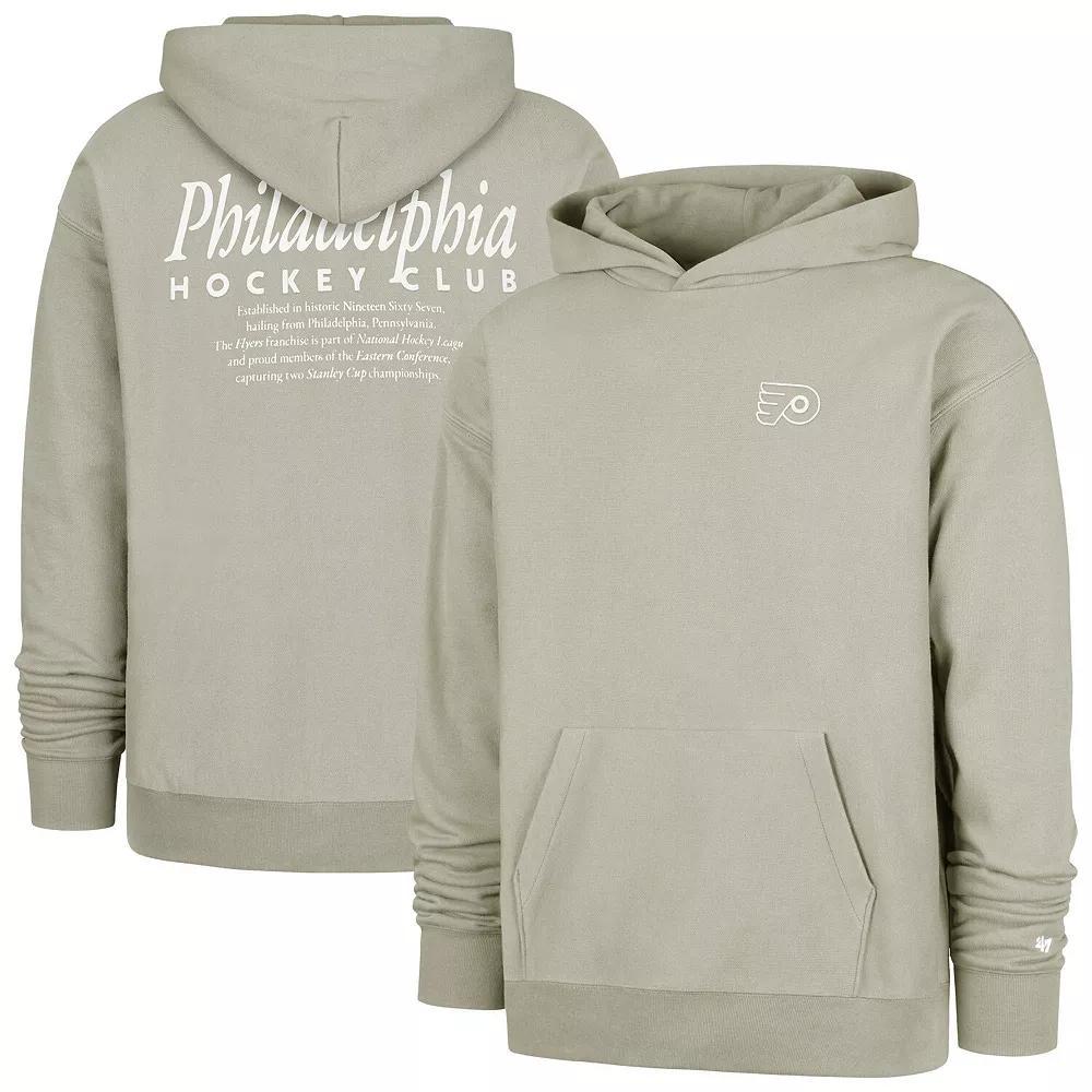 Men's '47 Gray Philadelphia Flyers Foundation Pullover Hoodie,  Product Image