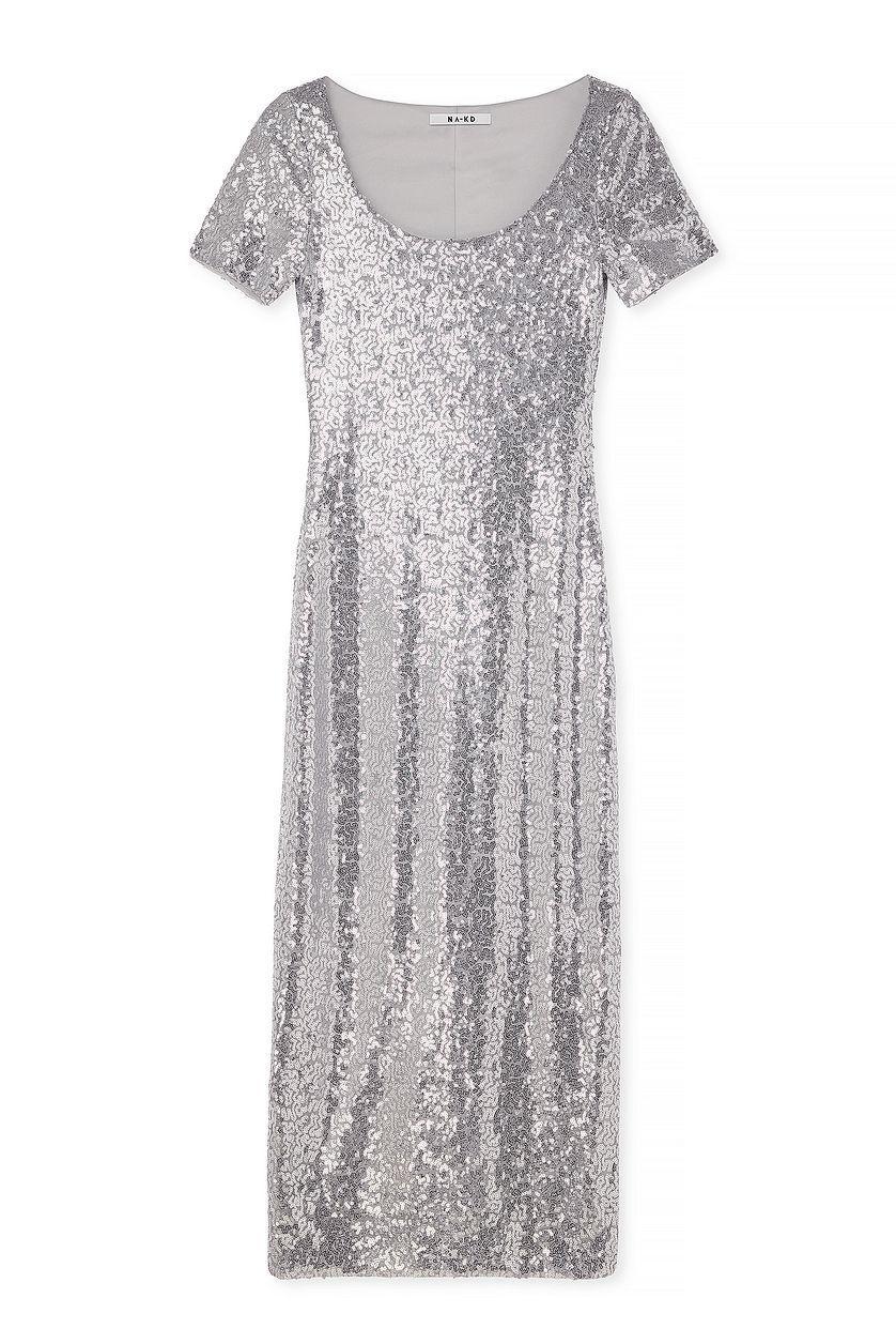 Sequin Midi Dress Product Image