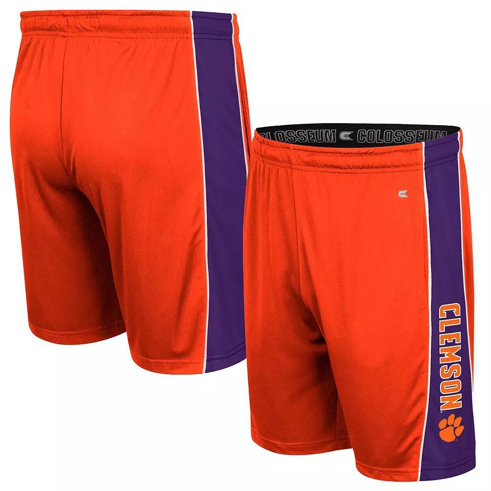 Men's Colosseum Orange Clemson Tigers Panel Shorts,  Product Image