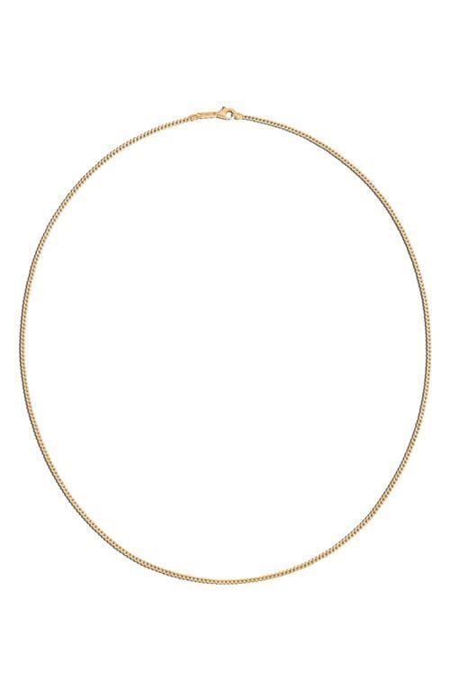 John Hardy 18K Yellow Gold Classic Curb Thin Chain Necklace, 22 Product Image