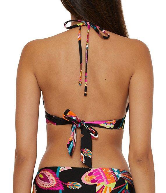 Trina Turk Luminary Printed Reversible Hipster Swim Bottom Product Image