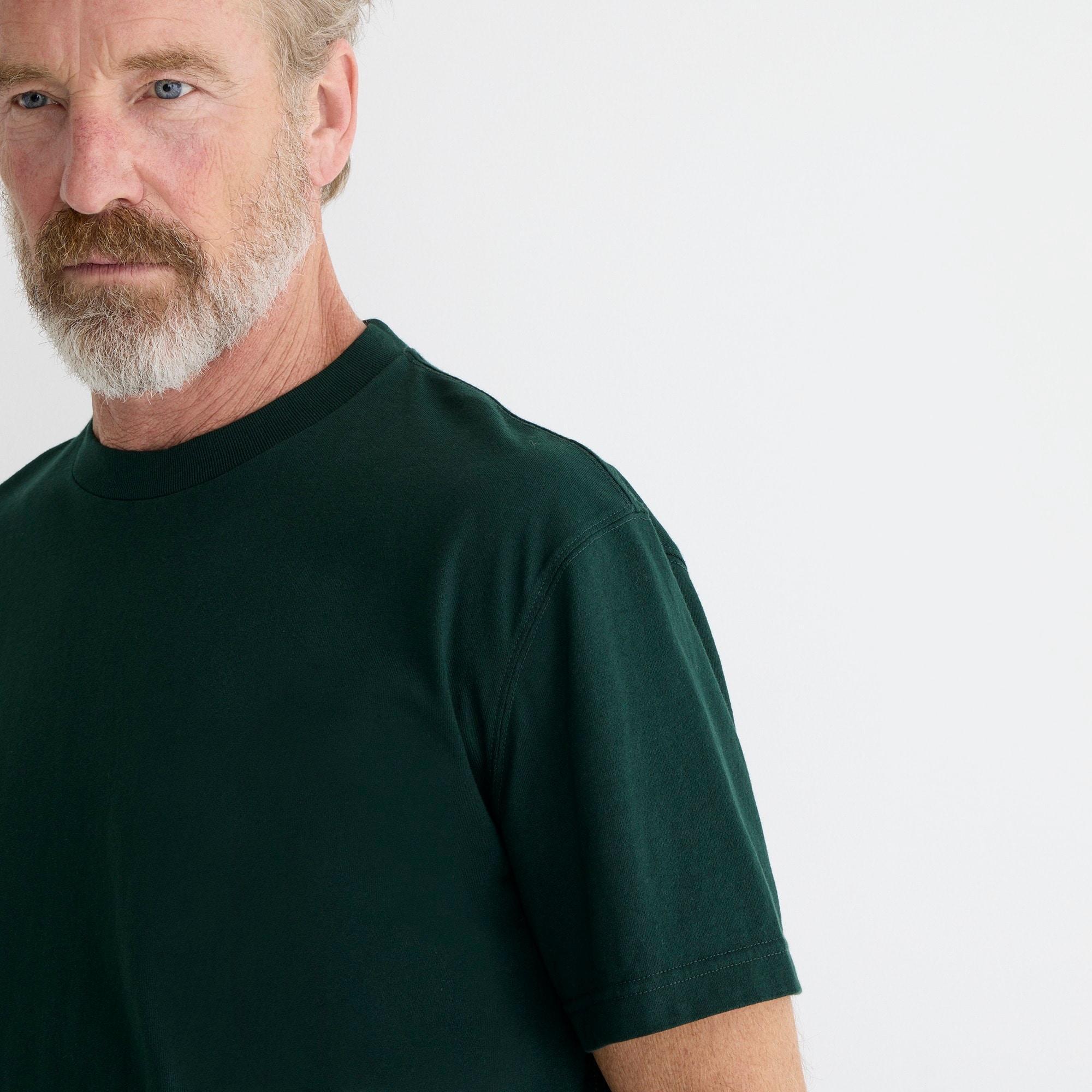 Relaxed premium-weight cotton T-shirt Product Image