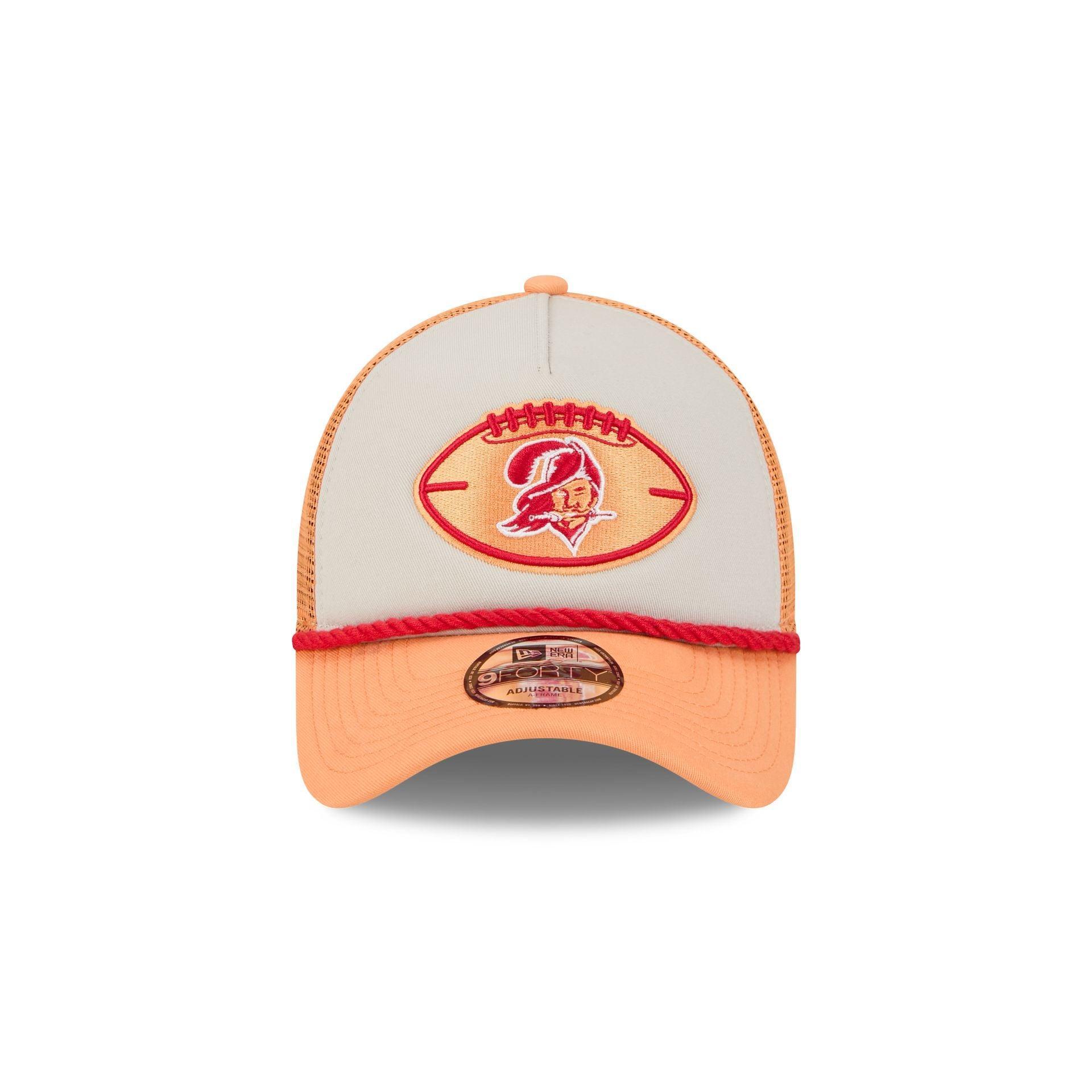 Tampa Bay Buccaneers 2024 Historic Sideline 9FORTY A-Frame Snapback Hat Male Product Image