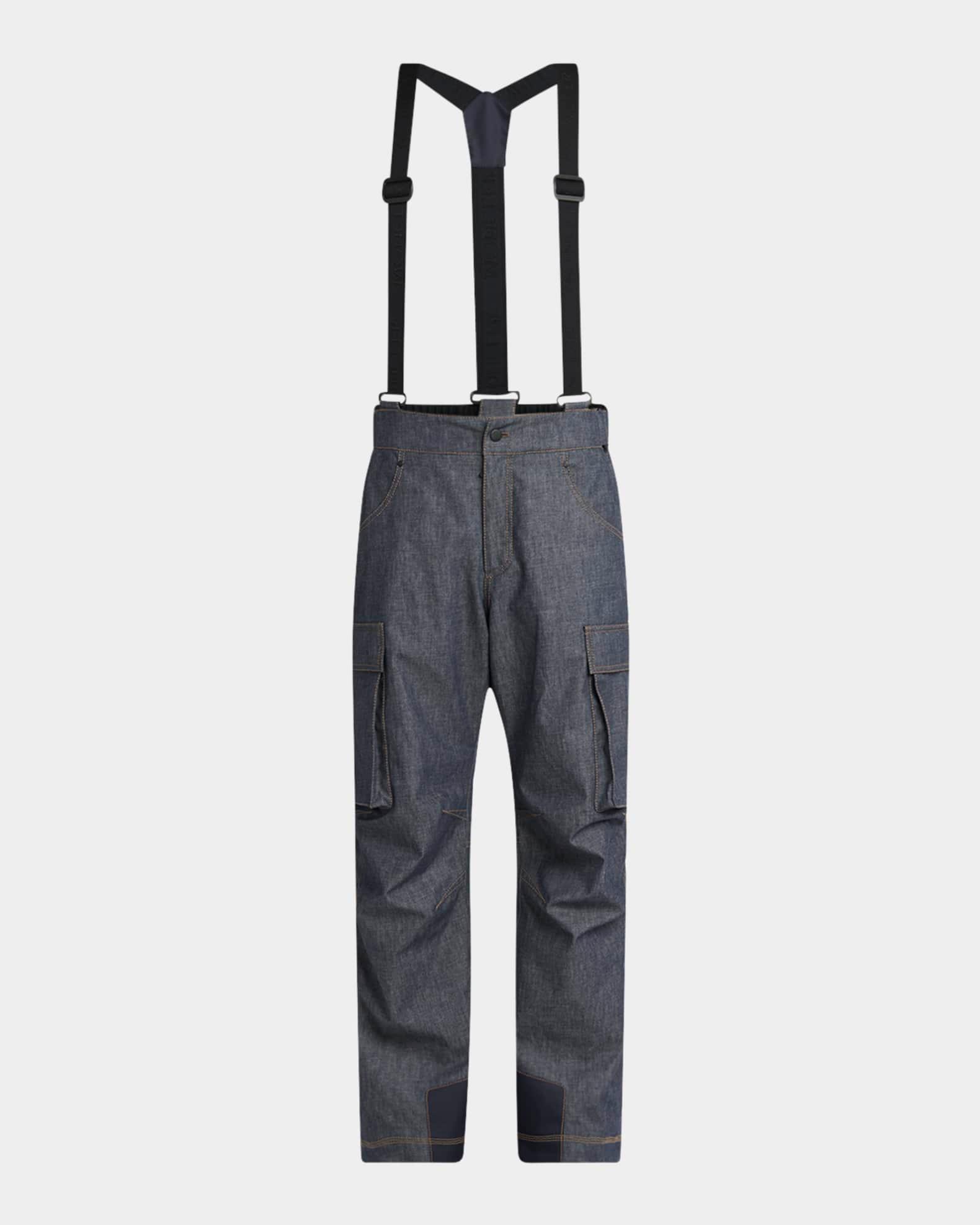 Men's Tech Denim Ski Pants Product Image