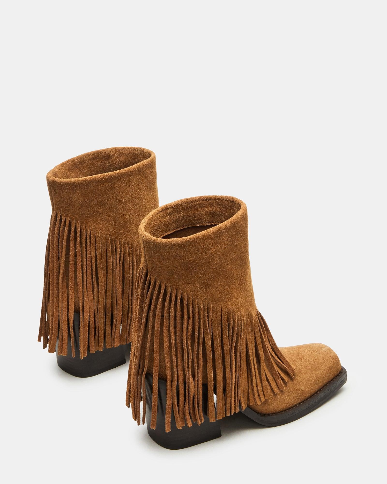 PIA FRINGE CHESTNUT SUEDE - SM REBOOTED Female Product Image