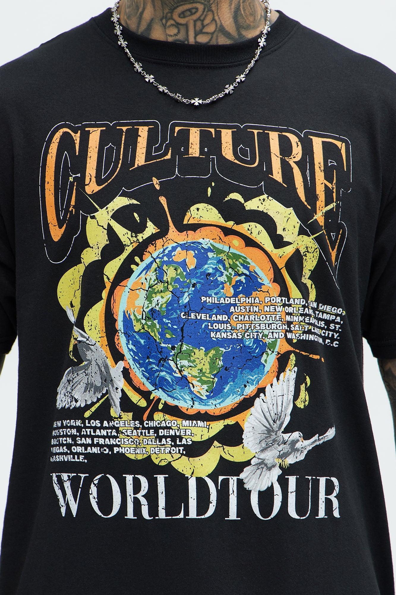 Culture Worldwide Short Sleeve Tee - Black Product Image