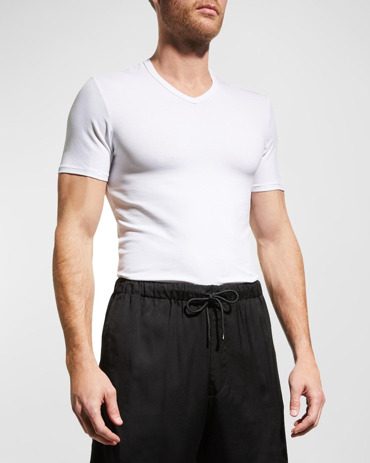 Mens 3-Pack Cotton Stretch T-Shirts Product Image