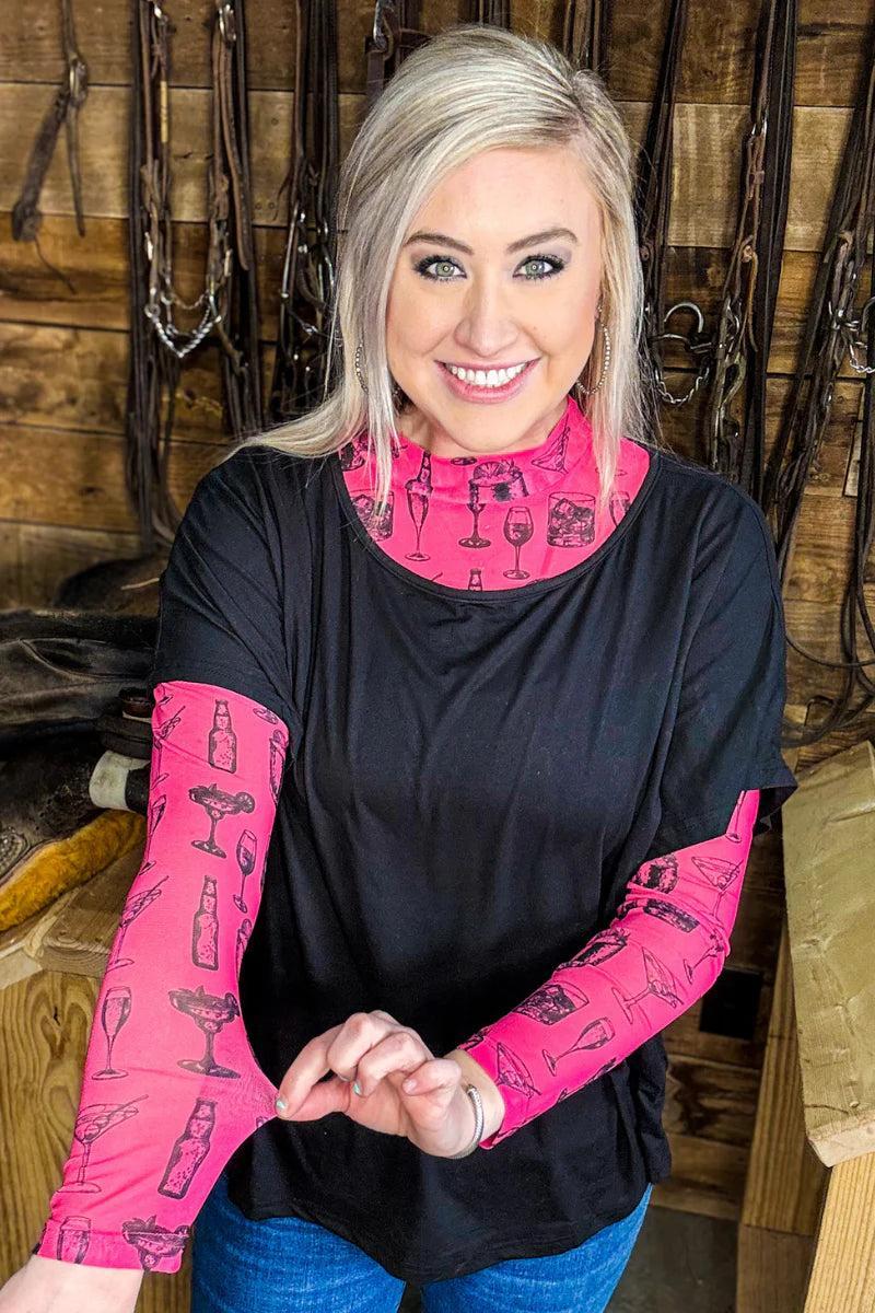 Sterling Kreek Buy You A Drink Mesh Top Unisex Product Image