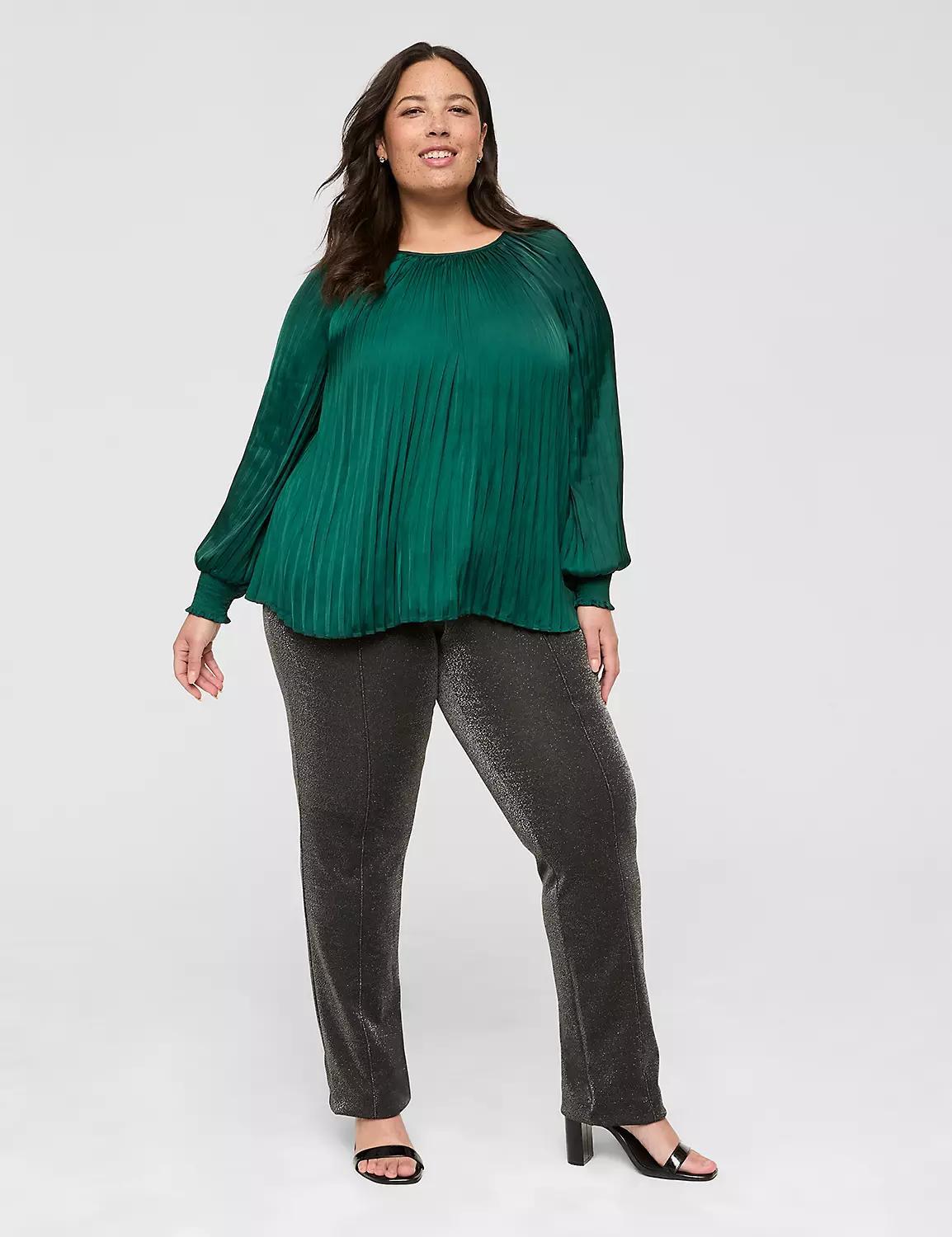 Swing Pleated Blouse Product Image