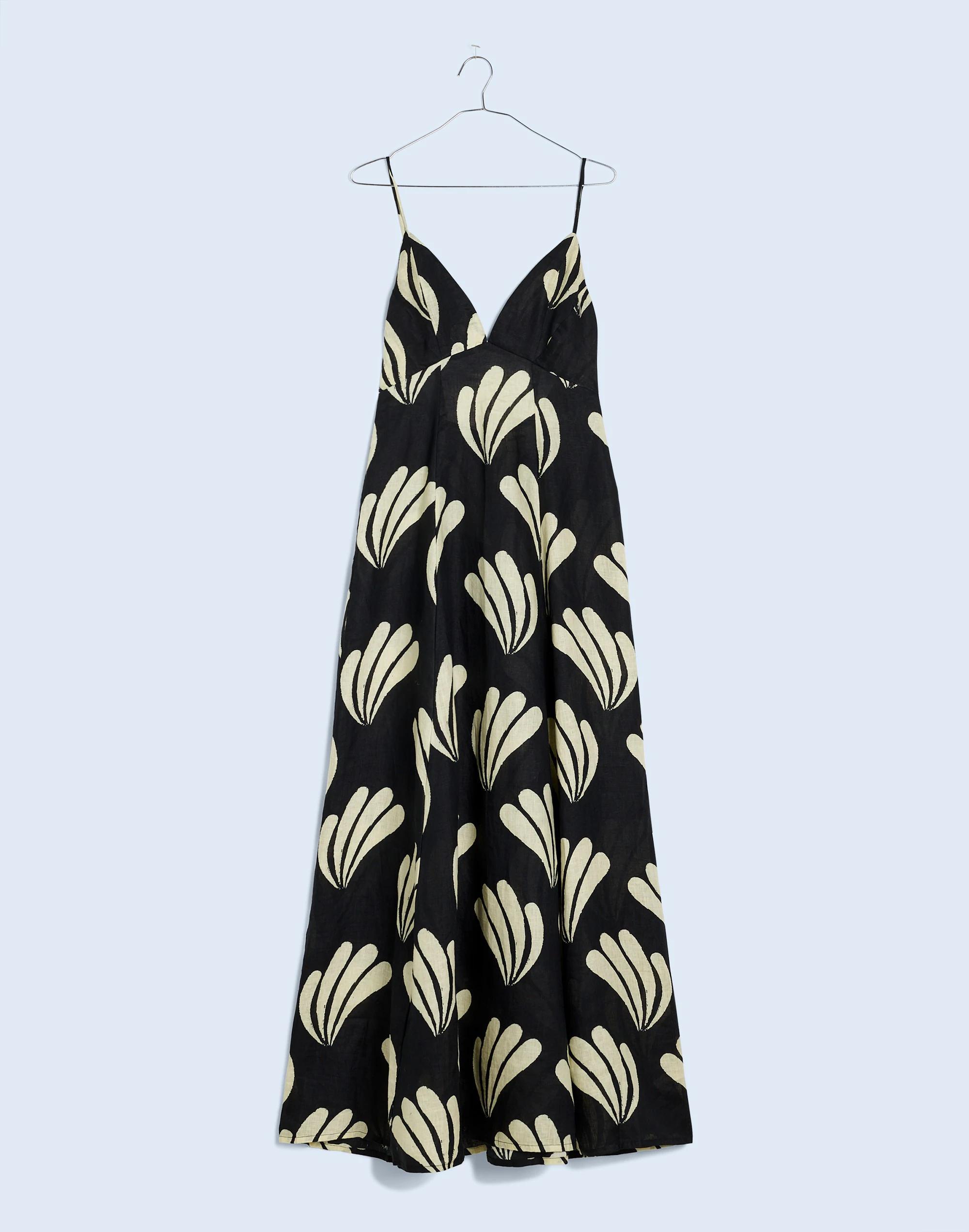 Zulu & Zephyr Palm Linen Dress Product Image