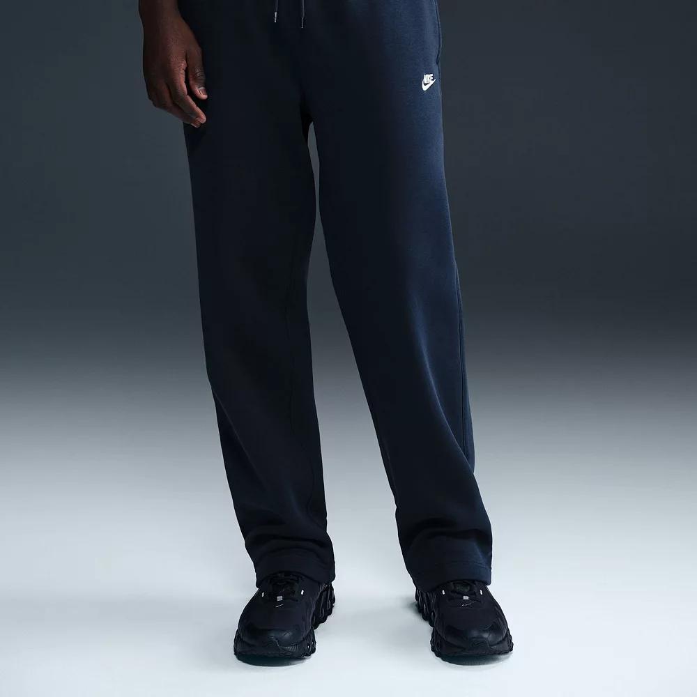 Nike Mens Club Open-Hem Fleece Pants | FN3730-451 Product Image