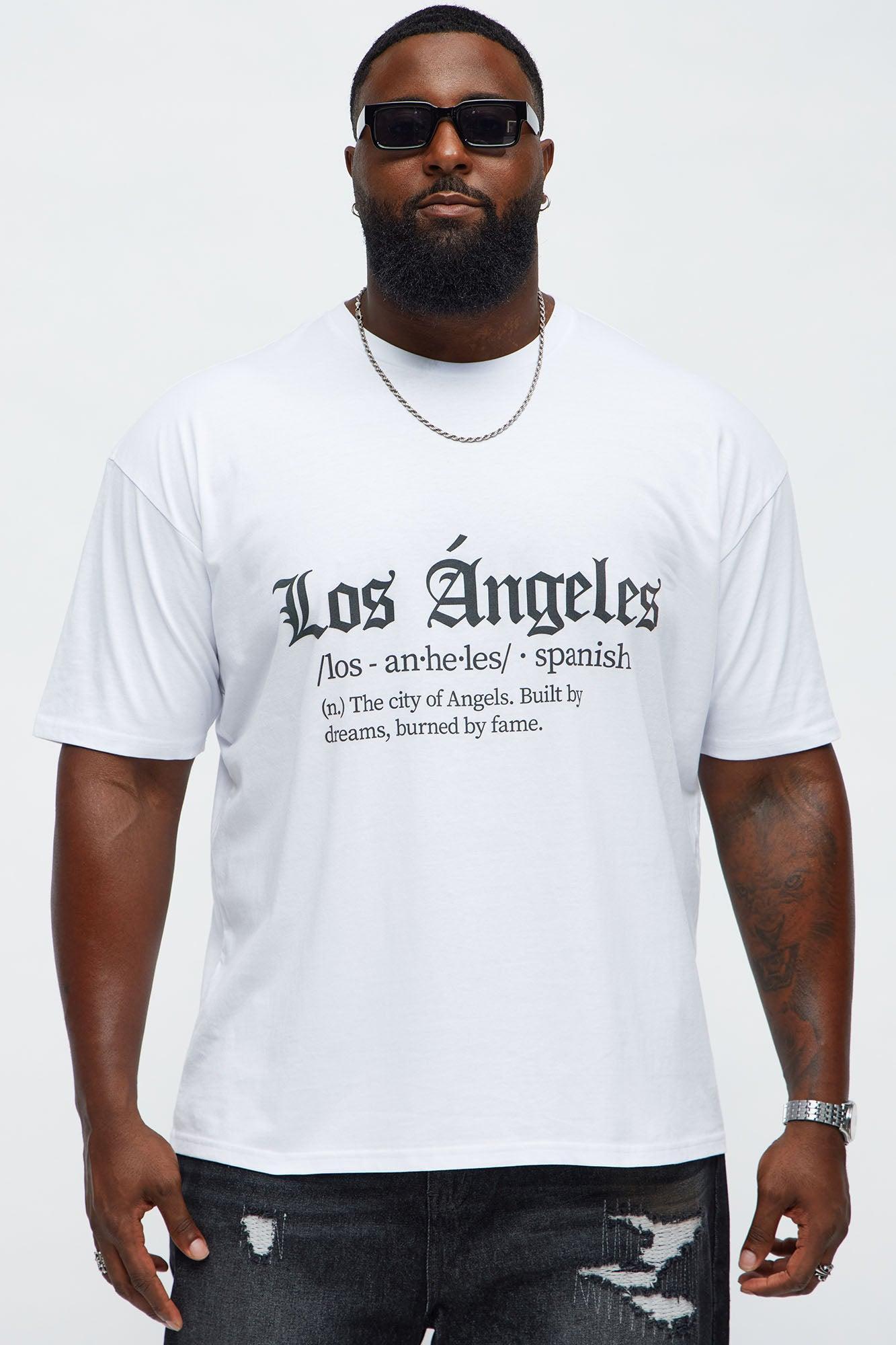 Definition Of Los Angeles Short Sleeve Tee - White Male Product Image