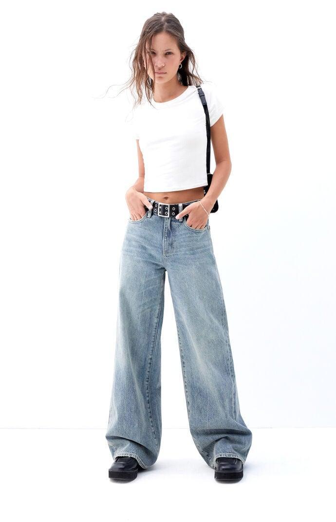 Women's Jessie High Waisted Baggy Jeans - Product Image