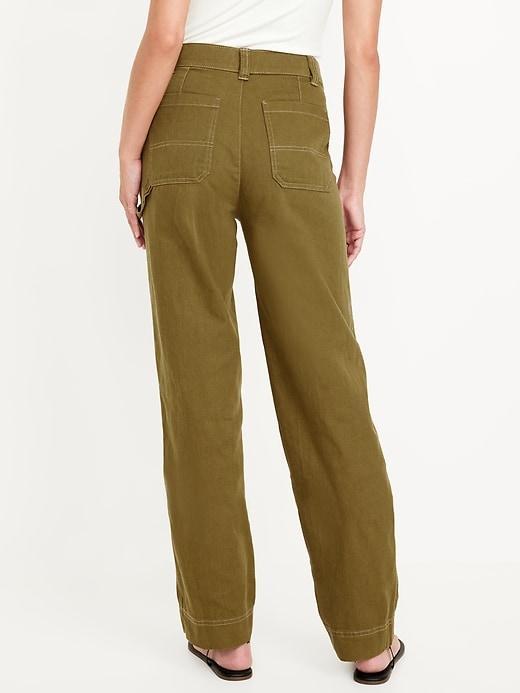 High-Waisted Utility Pants Product Image