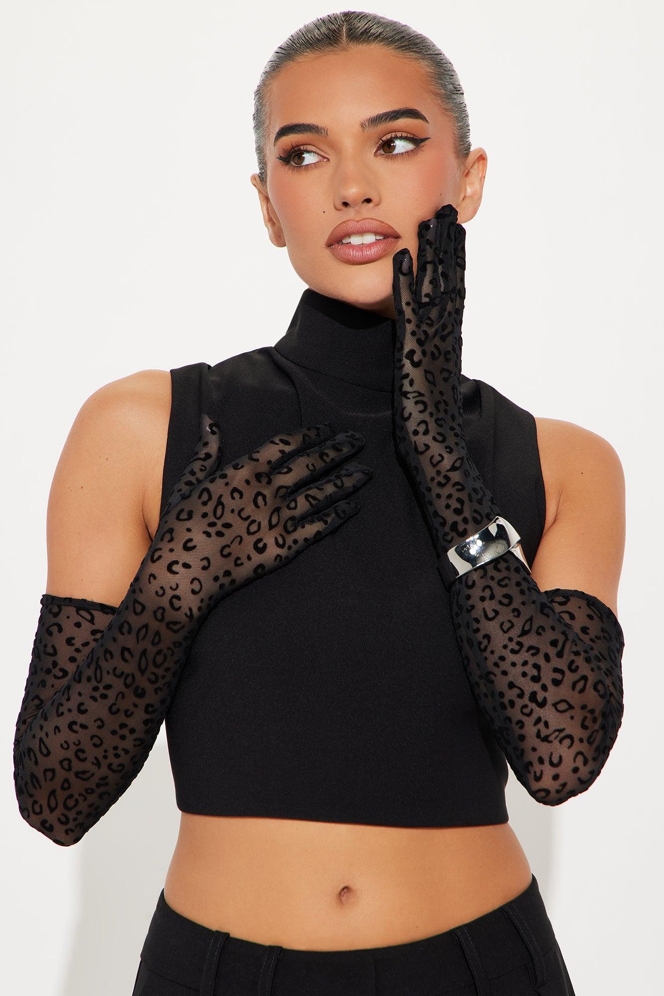 Nocturnal Mesh Gloves - Black Product Image