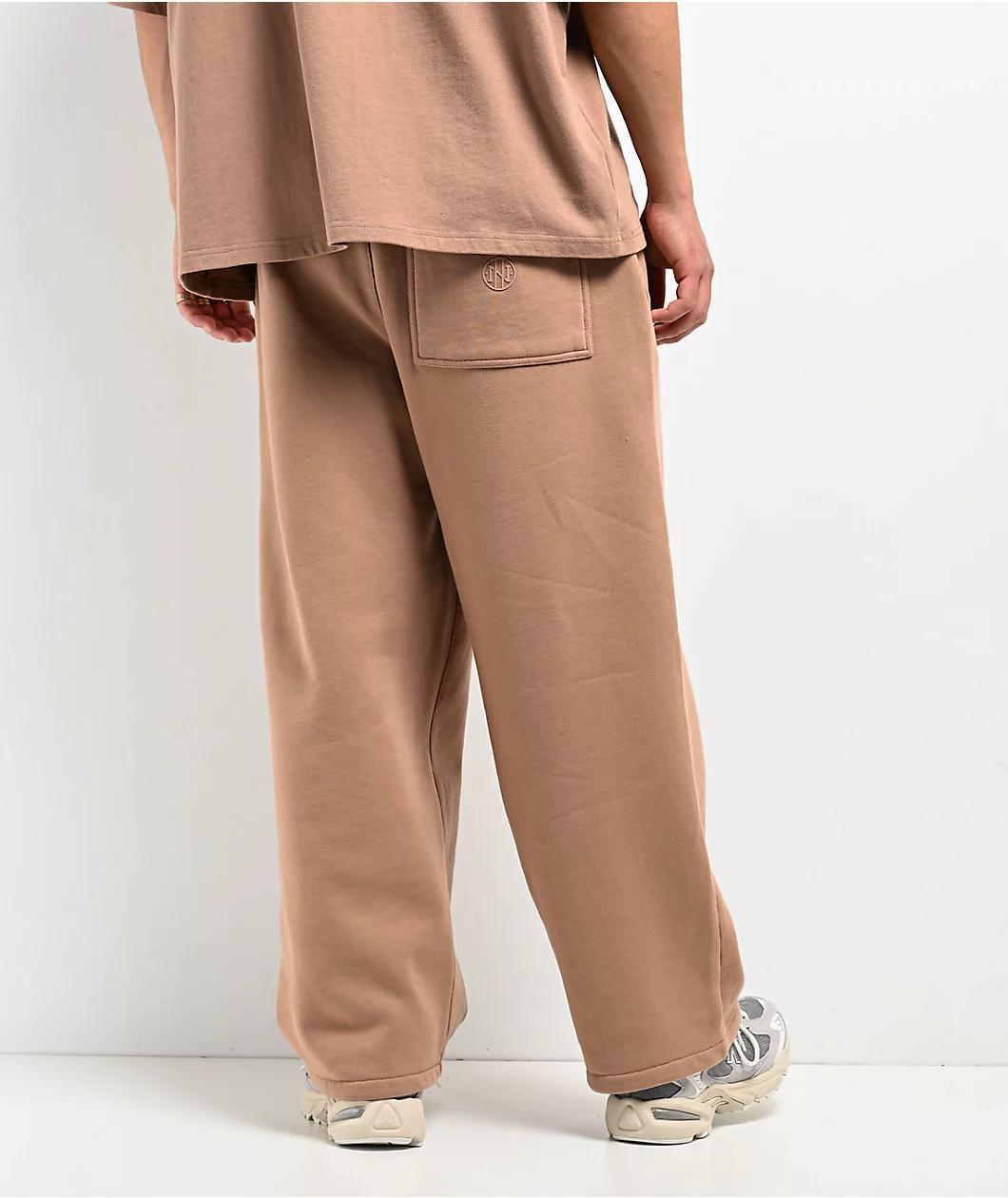 Ninth Hall Fundamentals Chanterelle Oversized Open Hem Sweatpants Product Image