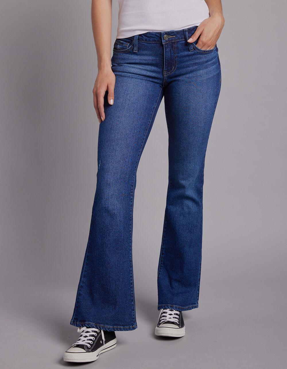 RSQ Womens Low Rise Flare Jeans Product Image